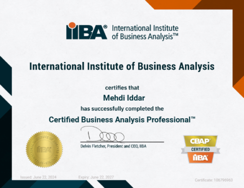 Certified Business Analysis Pro.®