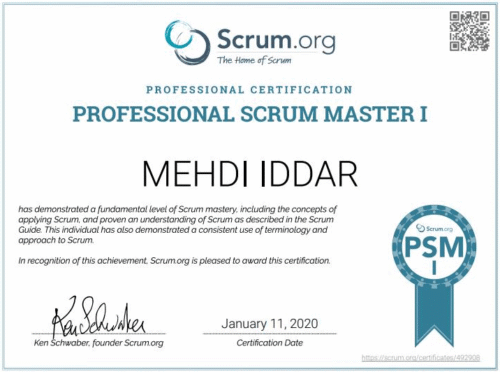 Professional Scrum Master®